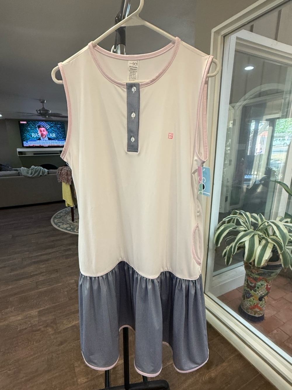 Set Athletics Brand Women’s “Darla” Drop-Waist Dress Size Large. NWT - Picture 4 of 12
